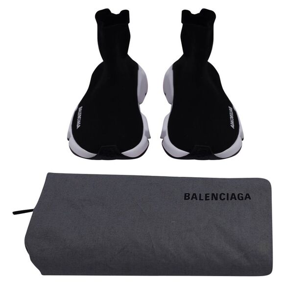 Balenciaga Speed Trainers in Black Polyester - Picture 7 of 9
